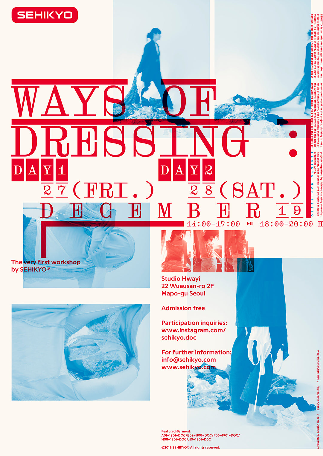 Ways of dressing, 2019, Seoul, KR