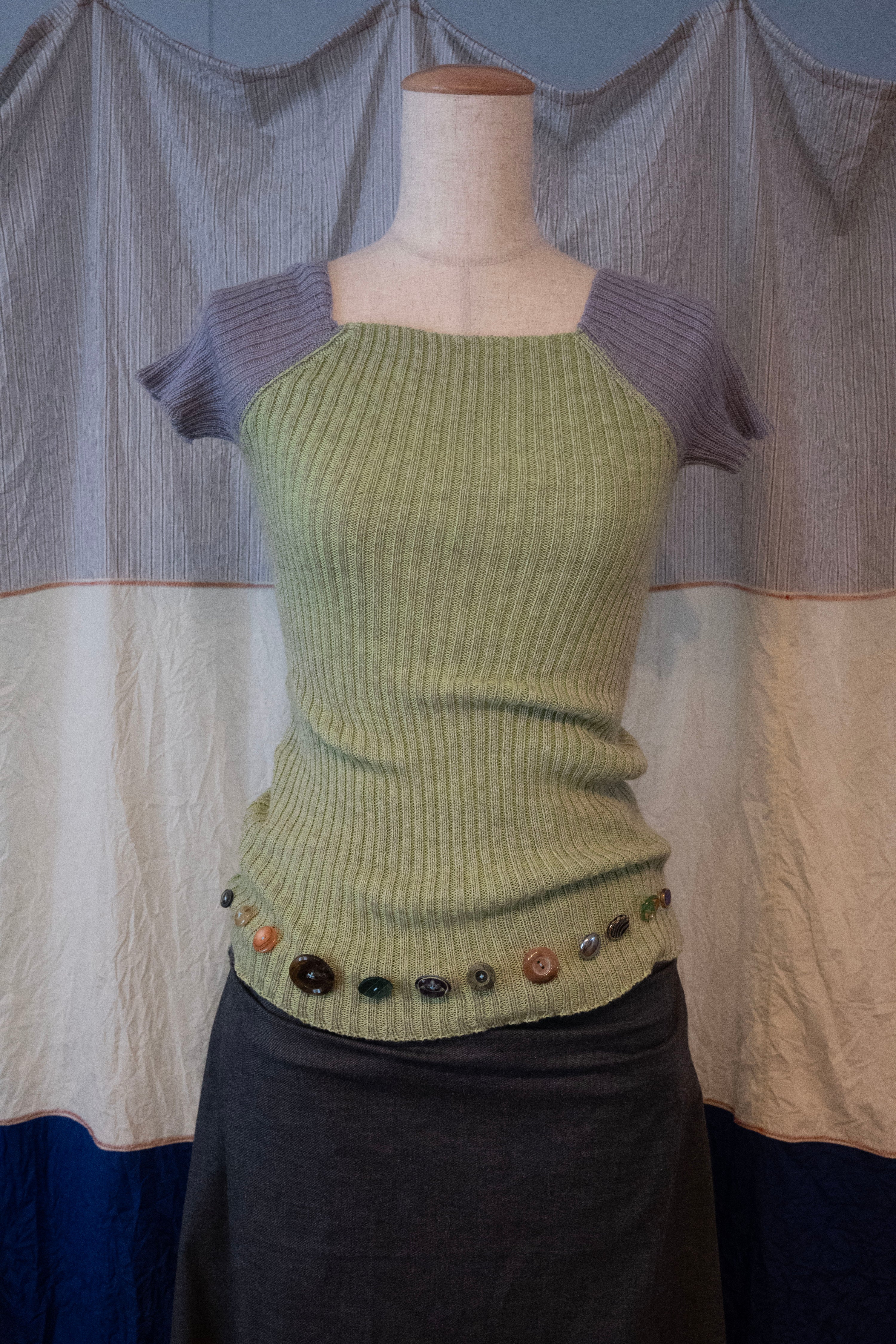 Summer Knit edition -Sage green